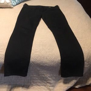 Black express skinny jeans low rise